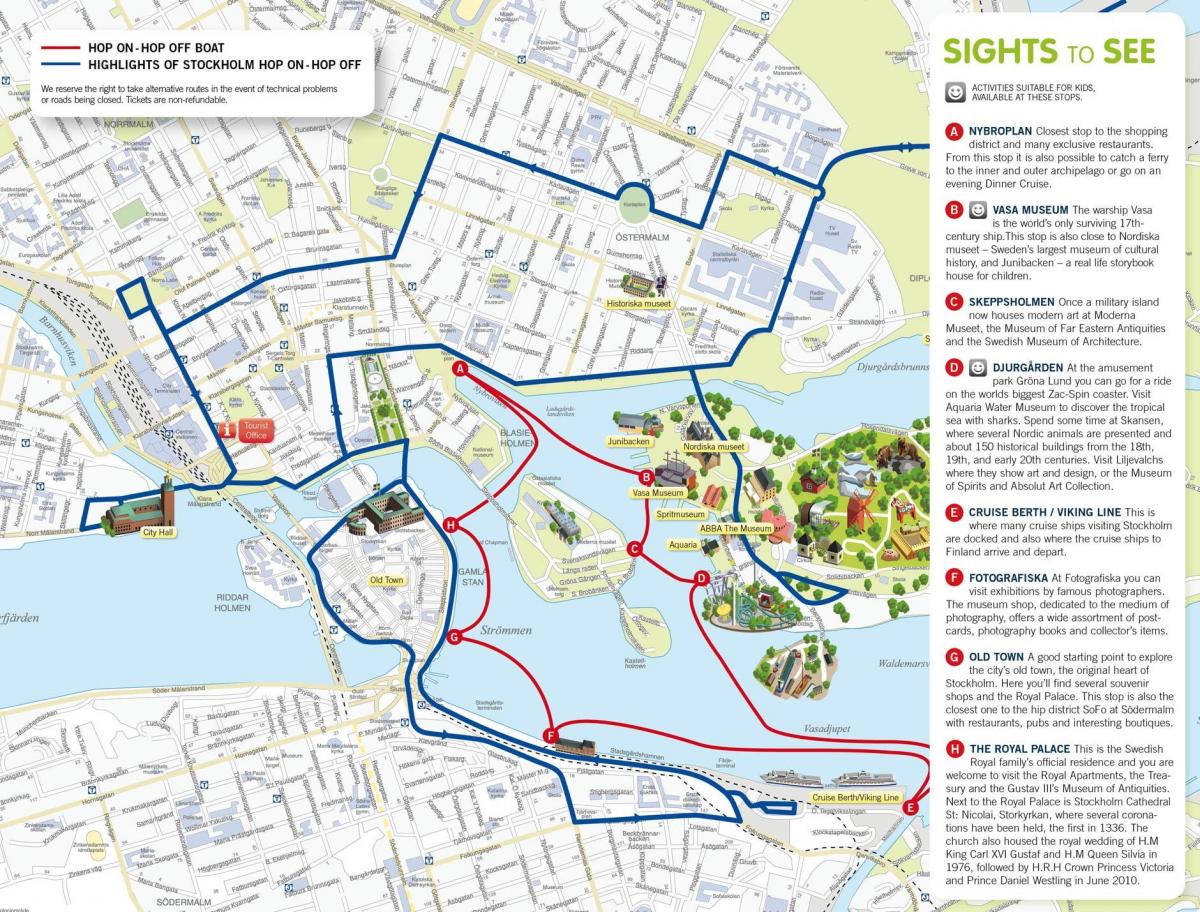 peta Stockholm pelabuhan