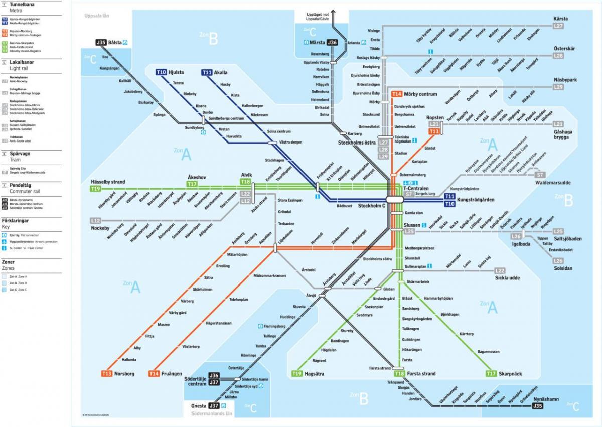peta Stockholm transit